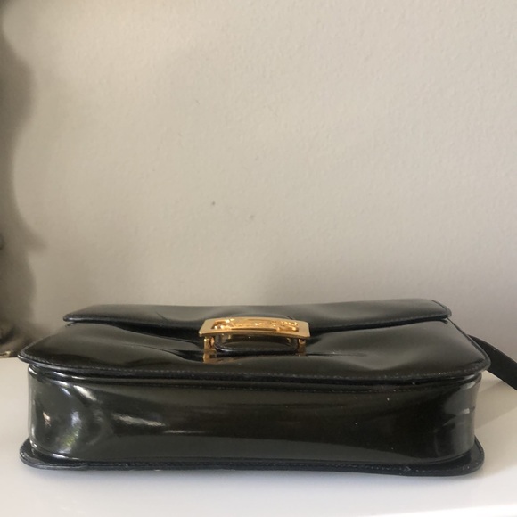 CELINE Authentic Vintage 1970s Horse Carriage Box Bag - Picture 3 of 14